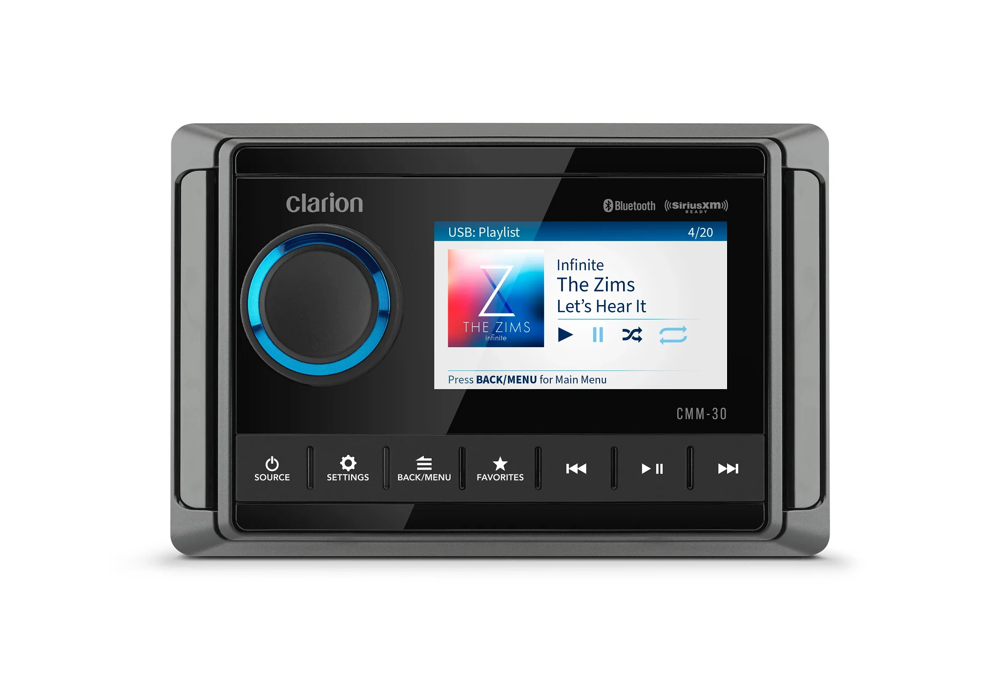 REPRODUCTOR CLARION MARINO 3